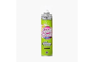 Muc-Off Foam Fresh | Cleaner Foam for Gloves, Pads, Boots & Riding Gear | Instant Foaming Action Removes Dirt, Sweat & Odours | Universal Fit | Fresh Smell & Long-Lasting Fabric Care