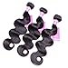 Gabrielle Brazilian Body Wave 3 Bundles 100% Human Hair Bundles 7A Unprocessed Brazilian Virgin Hair Natural Color Hair Extension