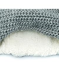 accsa Women Winter Infinity Warm Soft Fleece Forro Grueso de punto Grueso Cuello Wear Circle Loop Scarf