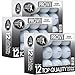 36 Titleist ProV1x AAAAA Mint Refinished Used Golf Balls Black Foil Pack