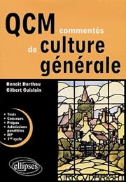 QCM commentés de culture générale