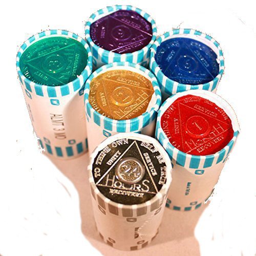 6 ROLL Special - 150 AA Tokens / Medallions 1 Roll of each month 1, 2, 3, 6, 9 and 1 Roll of the 24 Hour All Aluminum Commemorative Medallion