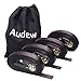 Audew Ratchet Tie Down Straps 4 Pack Ratchet Straps 20 FT-2400Lb Break Strength Cargo Straps, Heavy Duty Lashing Straps