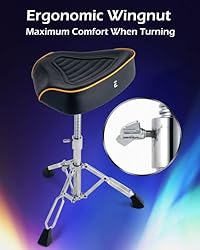 EHWD Premium Motorcycle Drum Throne, Rotatable