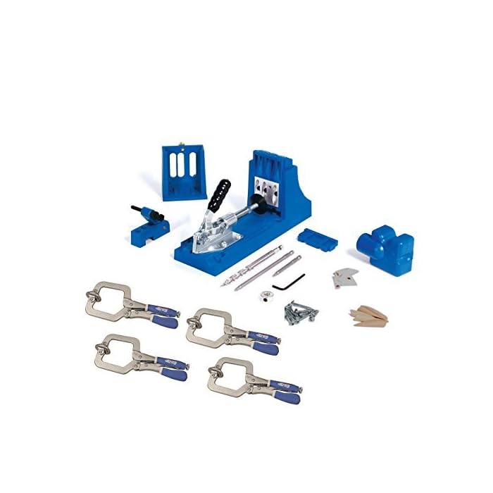 Buy Kreg K4MS Kreg Jig Master System with (4) Face Clamps and Skill