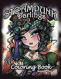 Steampunk Darlings Coloring Book by Hannah Lynn