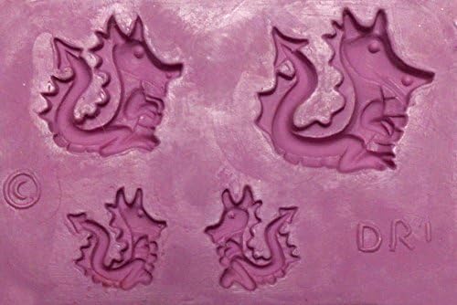 Fleximold Dragon Mold - 3 sizes (R & L earrings)