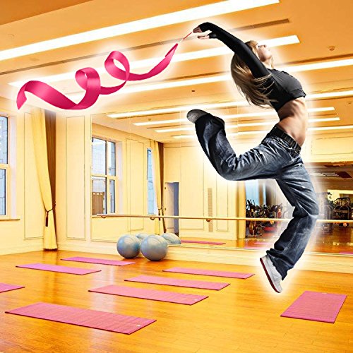 image for Changsheng Mall ChangSheng 16 Pcs Colors Rhythmic Gymnastics Ribbon, S