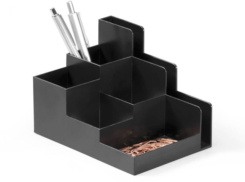 Durable 1701588058 Desk Organizer Optimo Blue Angel, 6-Piece, Anthracite