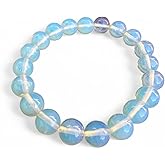 10mm Opalite Beaded Bracelet – Clarity • Peace • Positive Energy