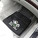 FANMATS 8749 Notre Dame Fighting Irish 2-Piece Heavy Duty Vinyl Car Mat Set, Front Row Floor Mats, All Weather Protection, Universal Fit, Deep Resevoir Design - Leprechaun Alternate Logo