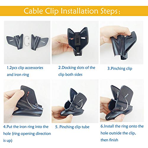 78Inch Cable Sleeve, 0.8" Diameter Flexible Cord Bundler Wire Organizer, Wrap Cable Management System for PC TV Computer Cinema, Black
