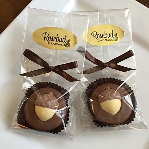 12 ACORNS Milk Chocolate Covered Oreo Cookies Candy Party Favors (One Dozen)