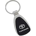Au-TOMOTIVE GOLD Tear Drop Key Chain for Toyota Tacoma (Black)