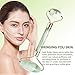 Jade Roller, Jade Roller for Face, Jade Roller Massager, Natural Jade Facial Roller,Anti Aging Jade roller set with Gua Sha Scraping Tool - SPA Face Massage Anti Aging Cold Therapy Beauty Sliming To