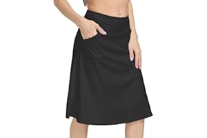CZRLHYT 25" Skorts Skirts for Women,Athletic Skirts,Church Walking Skirts
