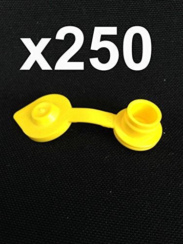 250 YELLOW Fuel Gas Can Jug Vents/Cap Replacement Wedco Rotopax Gott Septer Anchor Blitz