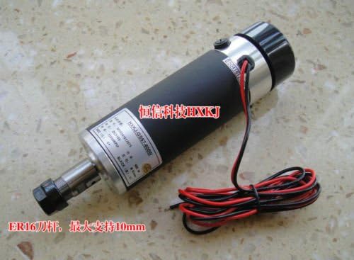 ER16 DC Motor 600w 13200RPM Spindle Motor 24-110VDC Engraver Cutter Marker CNC