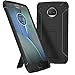 Moto G5s Plus Case, OMOTON Moto G5s Plus Case with [Kickstand] [Non-Slip Design] [Dual Layer] [Heavy Duty Protection] for Motorola Moto G5s Plus, Black [NOT Fit for Moto G5 Plus]