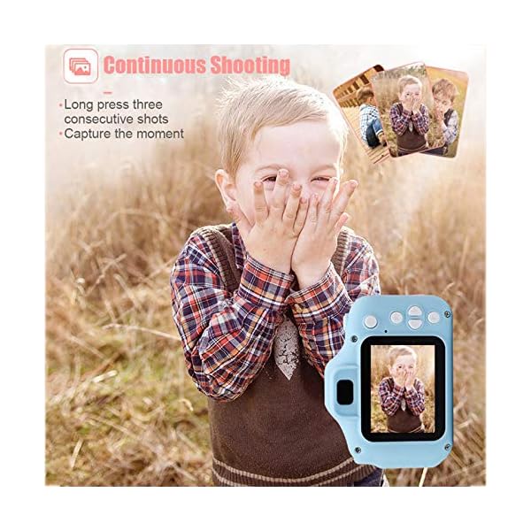 Walmeck X2 Mini Digitalkamera Fotoaufnahme Stilvolle Camcorder für Kinder – Bild 8