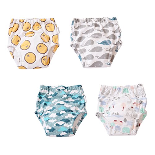 Baby girls  boys  cloth nappy underwear breathable diaper washabl…