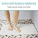 Vive Non-Slip Bath Mat with Suction Cups - 28