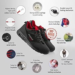 DIAGONAL ONE Elastic Shoe Laces for Men and