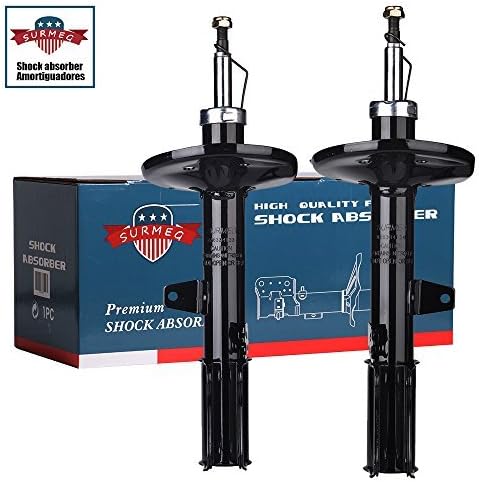 SURMEG Rear Shocks for 92-01 Toyota Camry 1992 to 2003 Toyota Avalon fits 1992 to 2001 Lexus ES300 fits 1999 to 2003 Solara models including V6 .(Pack of 2)