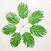 Package of 25 Artificial Silk Palm Leaves (Green)