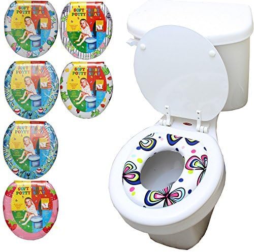 KID TODDLER CHILD GIRL BOY SOFT PADDED TOILET TRAINING TRAINER SEAT ASSORTED