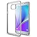 Spigen Neo Hybrid Crystal Galaxy Note 5 Case with Flexible Inner Casing and Reinforced Hard Bumper Frame for Galaxy Note 5 2015 - Satin Silver