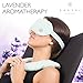 Microwavable Neck Heating Pad with Aromatherapy - Soothing Hot or Cold Therapy Wrap for Neck & Shoulder Pain, Stress Relief, Headache & Migraine Tension - Relaxing Lavender - Now with Free Eye Pillow