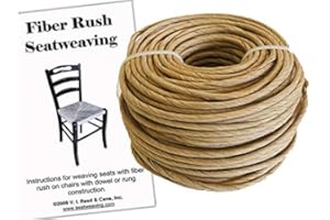 V.I. Reed & Cane, Inc. Fibre Rush KIT 6/32 Kraft Brown with Instruction Booklet