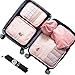 OEE 9pcs Luggage Packing Organizers Packing Cubes Set for Travel