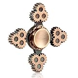 Abplus Cool Fidget Spinner High Speed 2-5 Min Spins Precision Brass Metal Hand Spinner EDC ADHD Focus Anxiety Stress Relief Boredom