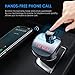 Bluetooth FM Transmitter, Wallfire Wireless Radio Transmitter Adapter Car Kit, Quick Charge QC3.0 with Dual USB Ports, Hands Free Calling for iPhone, Samsung, etc.