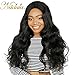 Nadula Hair 8a Best Quality Brazilian Body Wave Virgin Hair Extensions 3 Bundles 12 14 16 Brazilian Wavy Unprocessed Human Hair Weave Natural black Color