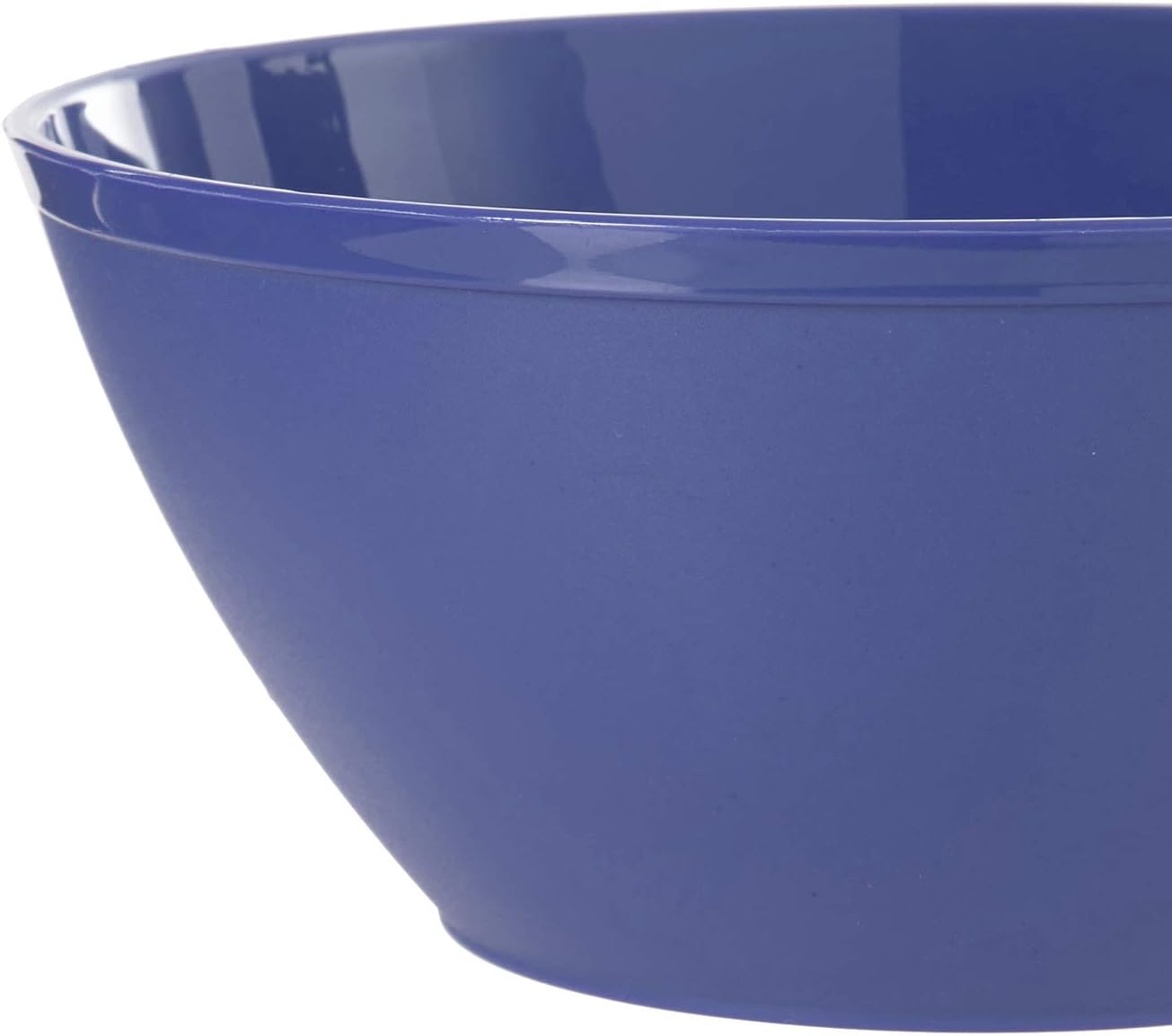 Fresco 6-inch Plastic Bowls for Cereal or Salad | set of 8 in 4 Coastal Colors: Kitchen & Dining