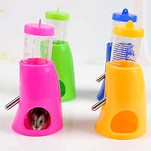 Coco*store 2 in 1 Hamster Water Bottle Holder Dispenser 