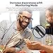 TaoTronics Active Noise Cancelling Headphones (15 Hours Playtime, 3.5mm Jack, Premium Aluminum Matte Black) (Renewed)