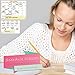 Magnetic Fridge Calendar - Dry Erase Board Calendar - Magnet Whiteboard Calendar For Refrigerator - 1 Small Weekly & 1 Large Monthly White Board Planner