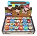 TINYMILLS 24 Pcs Western Cowboy Cowgirl Stampers for Kids primary
