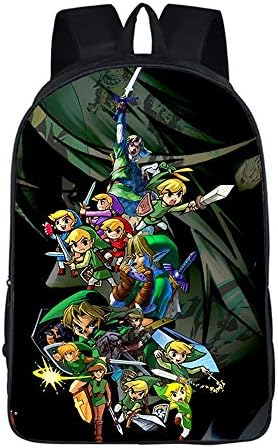 The Legend of Zelda Casual Backpack Casual Backpack School Bag Travel Backpack Outdoor Daypack Vogue Printing Bag (Color : A01, Size : 42 X 29 X 16cm)