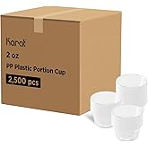 Karat FP-P200-PP 2 oz. PP Portion Cups - Clear (Case of 2500)
