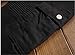 Men's Black Biker Jeans Slim Straight Stretch Skinny Fit Moto Denim Jeans,W30,Black