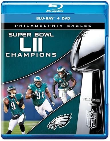 Amazon Com Nfl Super Bowl Lii Champions The Philadelphia Eagles Combo Blu Ray The Philadelphia Eagles Nfl Productions Movies Tv