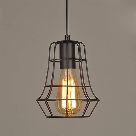 Industrial Plug In Single Pendant Light Creative Vintage
