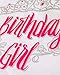 Birthday Girl Princess | Princess Party Tiara B-Day Top Girly Ruffle T-Shirt - (Ruffle,S) White