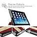 Fintie iPad 2/3/4 Case - Lightweight Slim Tri-Fold Smart Stand Cover Protector Supports Auto Wake/Sleep for iPad 4th Generation with Retina Display, iPad 3 & iPad 2 - US Flag