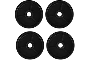 Zerodeko Universal Heavy Duty Casters for Gas Patio Heater Wheels 2.40In Easy to Install Replacement Parts for Outdoor Heater